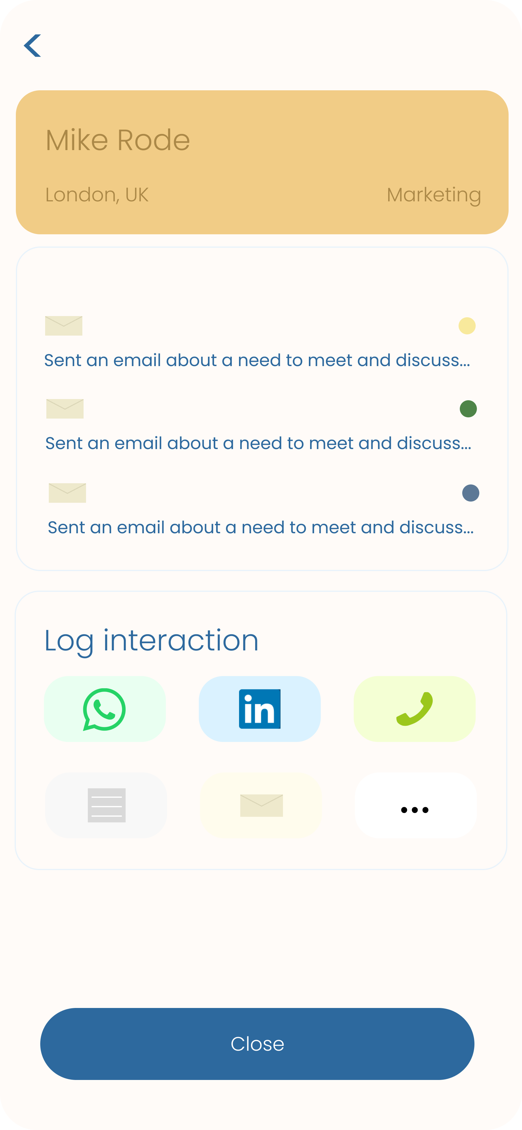 Relationship Assistant